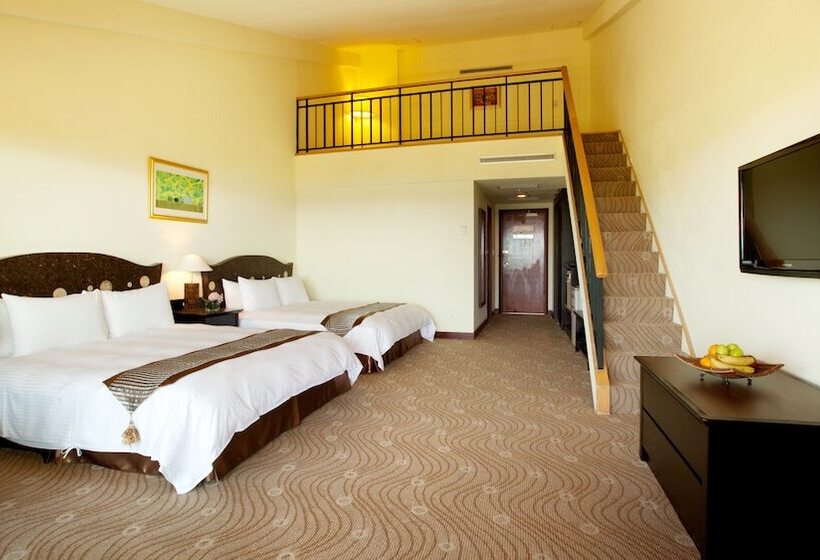 اتاق اجرایی با چشم‌انداز دریا, Howard Beach Resort Kenting