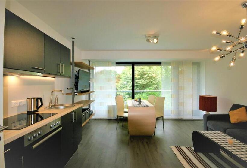 带1个卧室的公寓, Schacht34