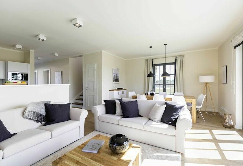 Вилла Deluxe 3 Спальни, Reetland Am Meer