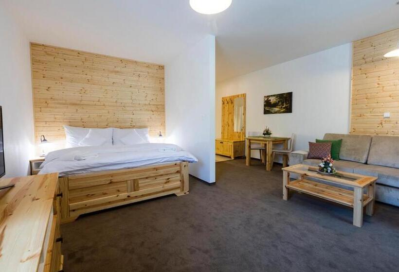 침실 1개 아파트, Rezort Gothal Chalupy