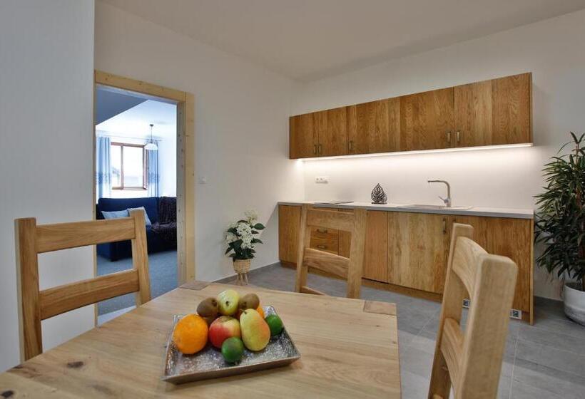 침실 1개 디럭스 아파트, Rezort Gothal Chalupy