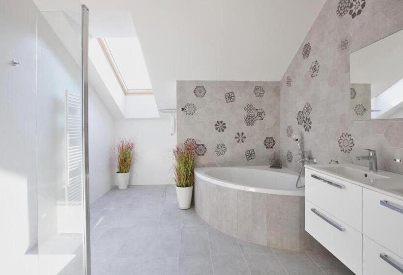 침실 1개 디럭스 아파트, Rezort Gothal Chalupy