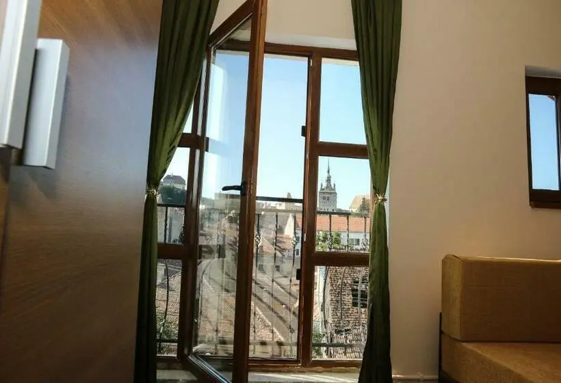 اتاق استاندارد با چشم‌انداز شهر, Cosbuc Residence & Villa