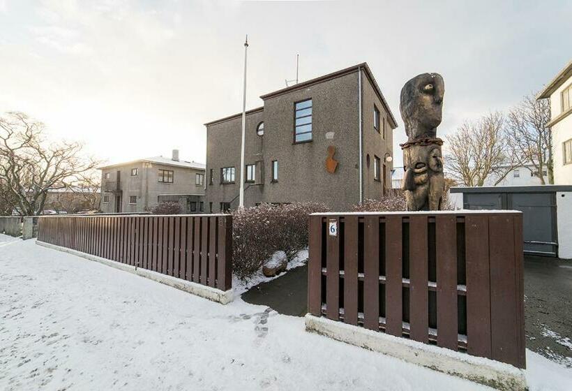 اتاق استاندارد با سرویس بهداشتی مشترک, Eric The Red Guesthouse