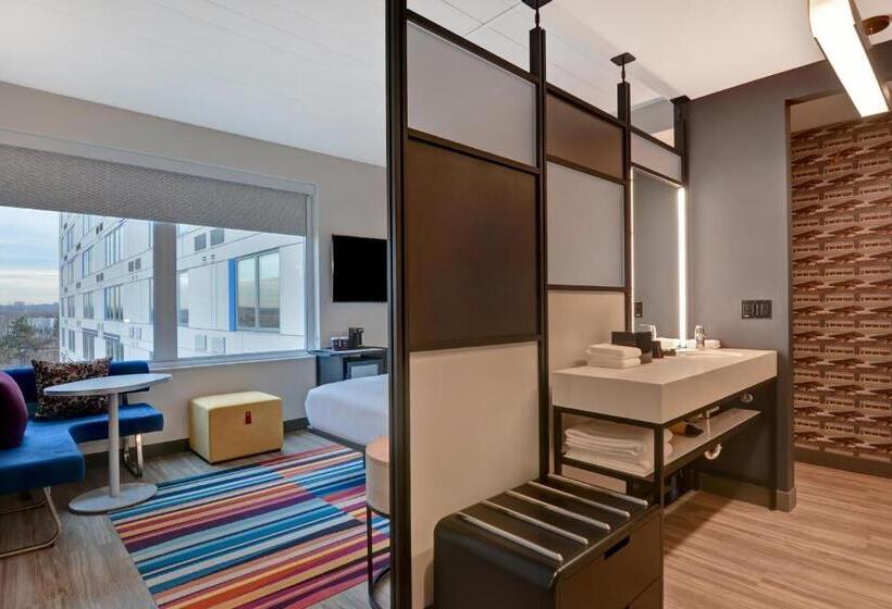 غرفة قياسية سرير كينج, Aloft Secaucus Meadowlands