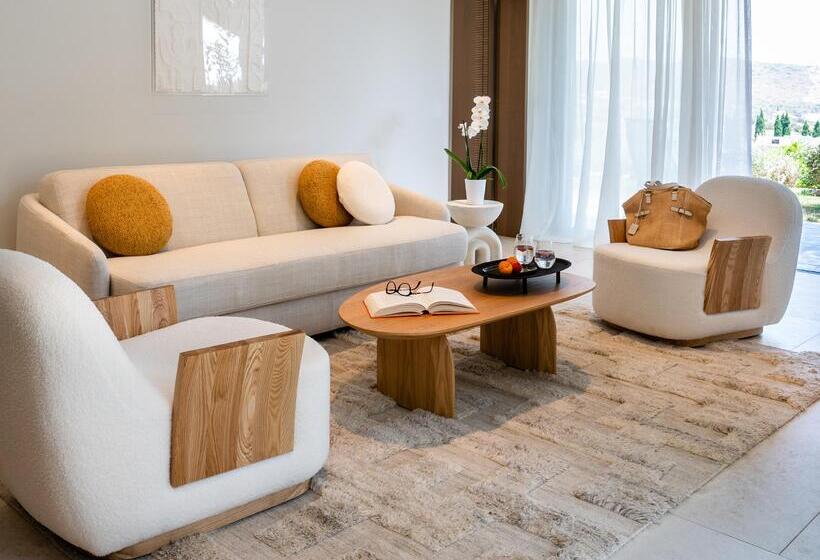 فيلا غرفة نوم واحدة مع مسبح, Cape Sounio, A Grecotel Resort To Live