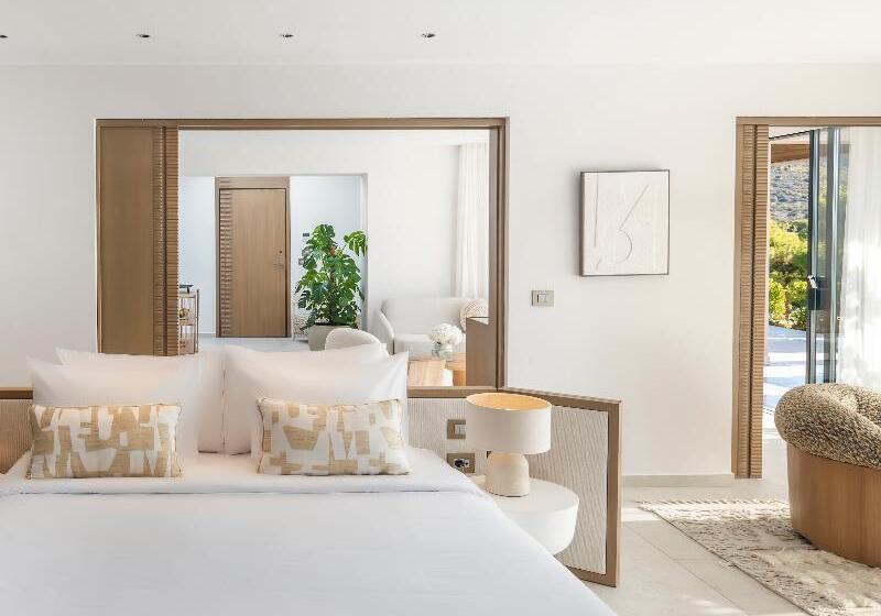 فيلا غرفة نوم واحدة مع مسبح, Cape Sounio, A Grecotel Resort To Live