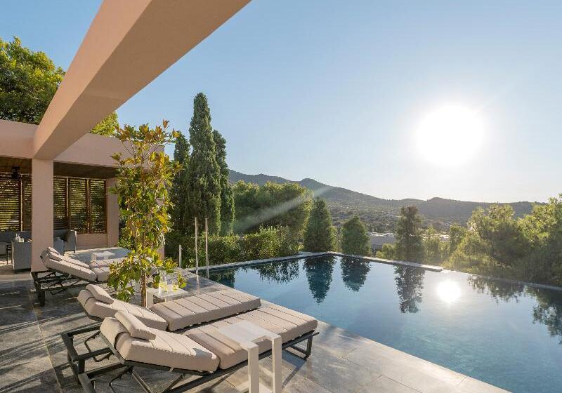 فيلا غرفة نوم واحدة مع مسبح, Cape Sounio, A Grecotel Resort To Live
