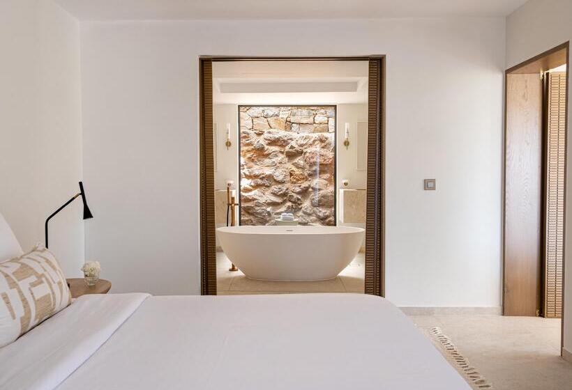 فيلا غرفة نوم واحدة مع مسبح, Cape Sounio, A Grecotel Resort To Live