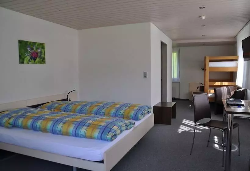 Standard Kolmen Hengen Huone, Ferien Und Familienhotel Alpina Adelboden