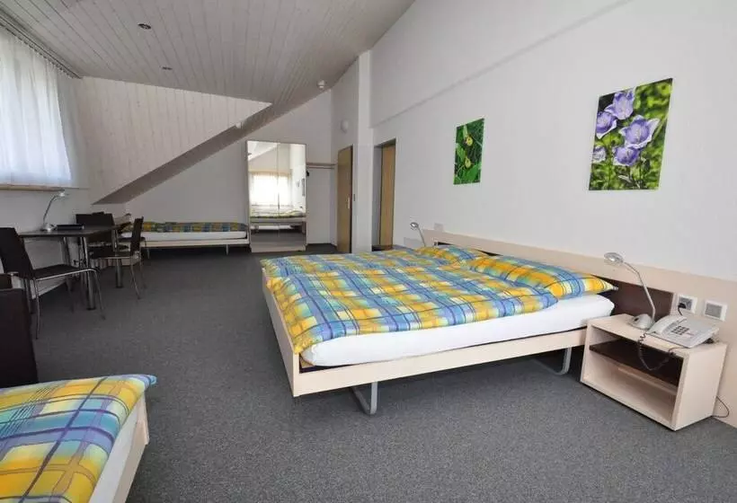 Standard Neljän Hengen Huone, Ferien Und Familienhotel Alpina Adelboden
