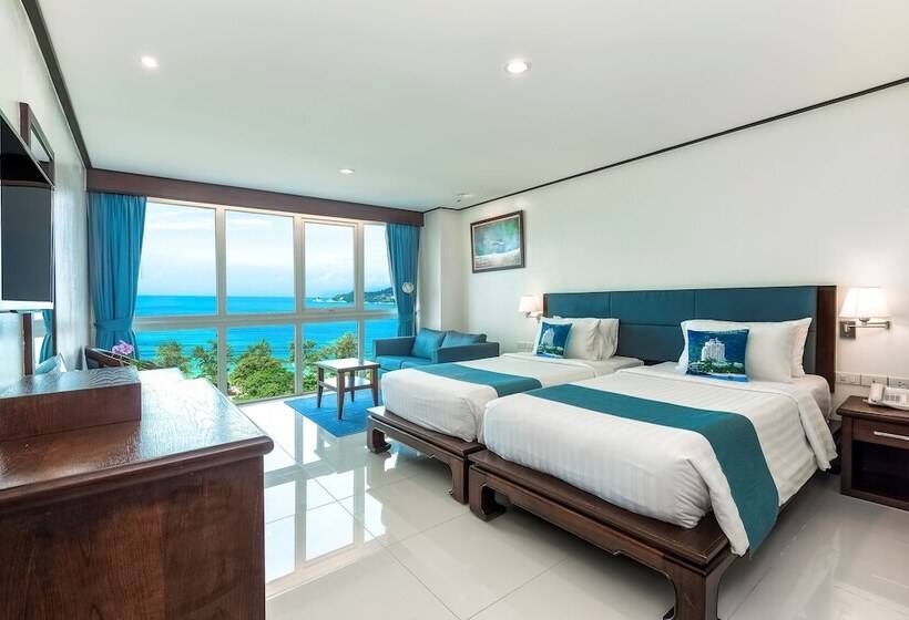 수피리어 룸 바다 전망, Andaman Beach Suites Hotel, Patong Phuket