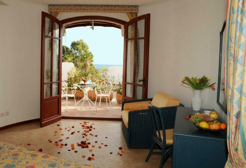 带阳台的三人标准间, La Locanda Azzurra