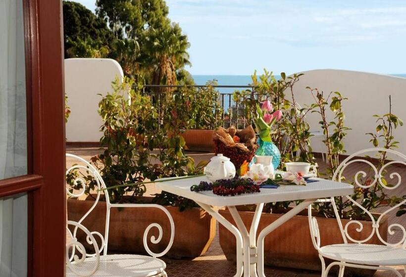 豪华海景房带阳台, La Locanda Azzurra