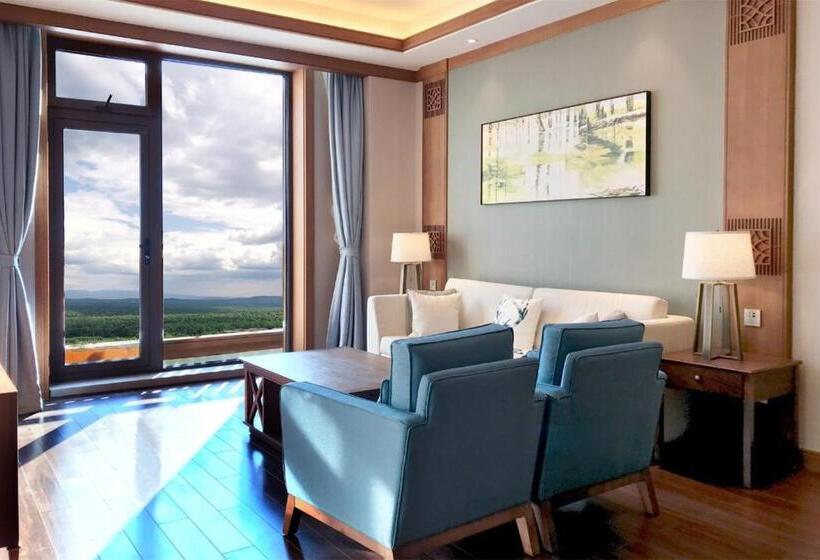 جناح سرير كينج, Swissôtel Resort Changbaishan