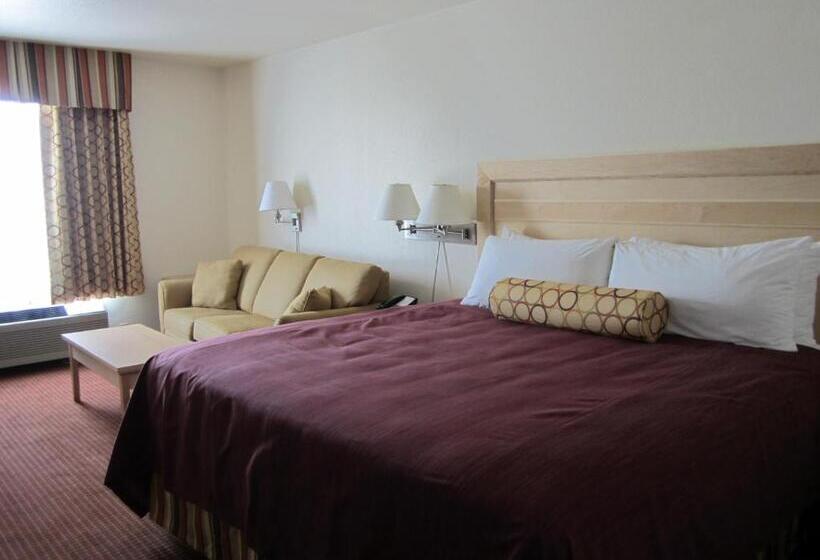 キングサイズベッドのスタンダードルーム, Super 8 By Wyndham Dawson Creek