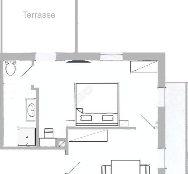 Апартаменты 1 Спальня с Видом, Gästehaus Neu Am Passionstheater