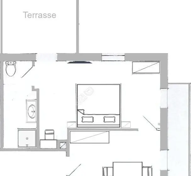 景色の見える一ベッドルームアパートメント, Gästehaus Neu Am Passionstheater