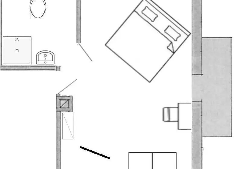 バルコニー付きスタンダードルーム, Gästehaus Neu Am Passionstheater