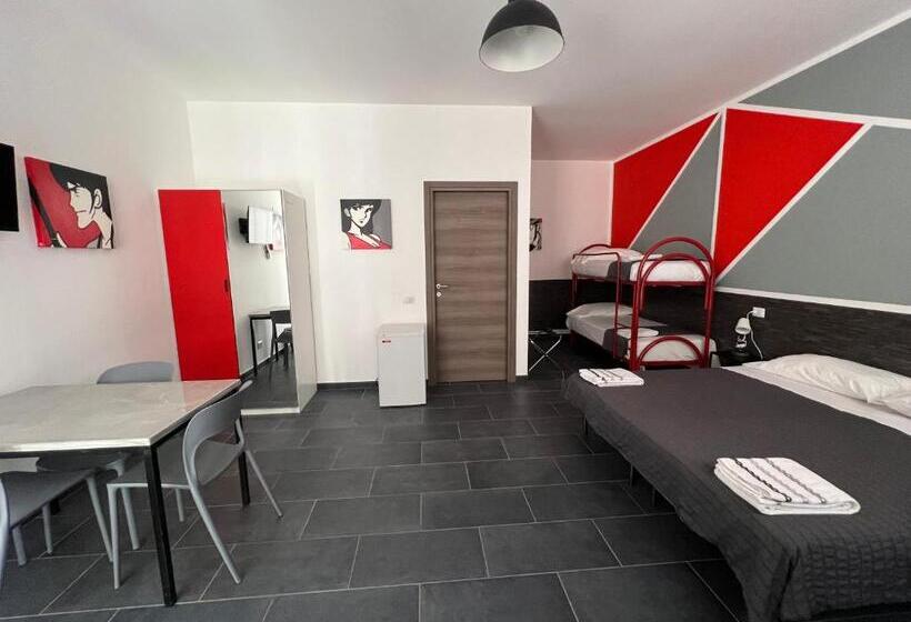 חדר משפחתי, Hostel Turin Metro Young