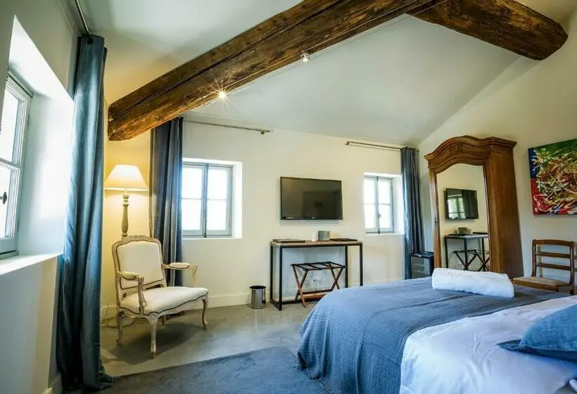 景色の見えるデラックスルーム, Château Les Gardis