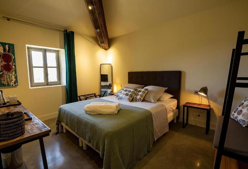 غرفة ديلوكس ذات إطلالة, Château Les Gardis