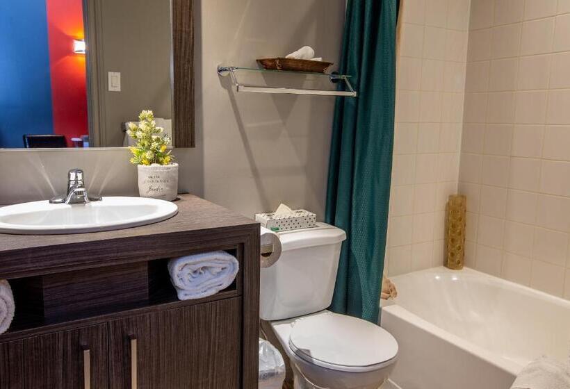 חדר סטנדרט שתי מיטות זוגיות, Et Motel Le Chateauguay