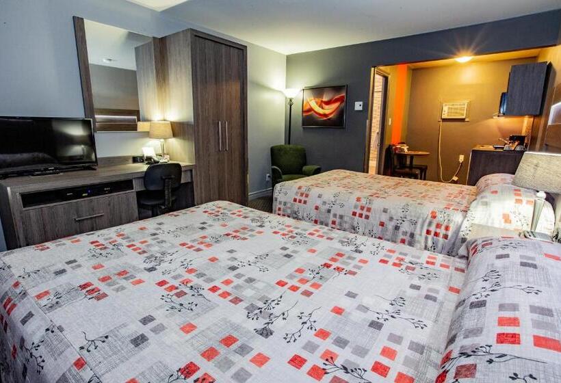 חדר סטנדרט שתי מיטות זוגיות, Et Motel Le Chateauguay