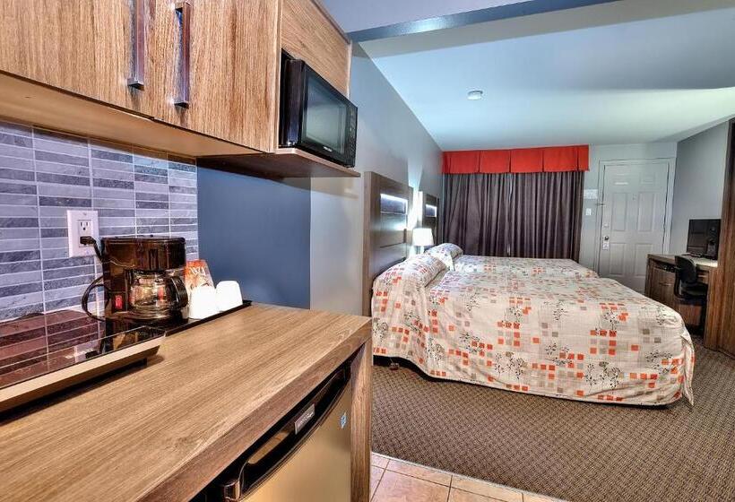 חדר סטנדרט שתי מיטות זוגיות, Et Motel Le Chateauguay