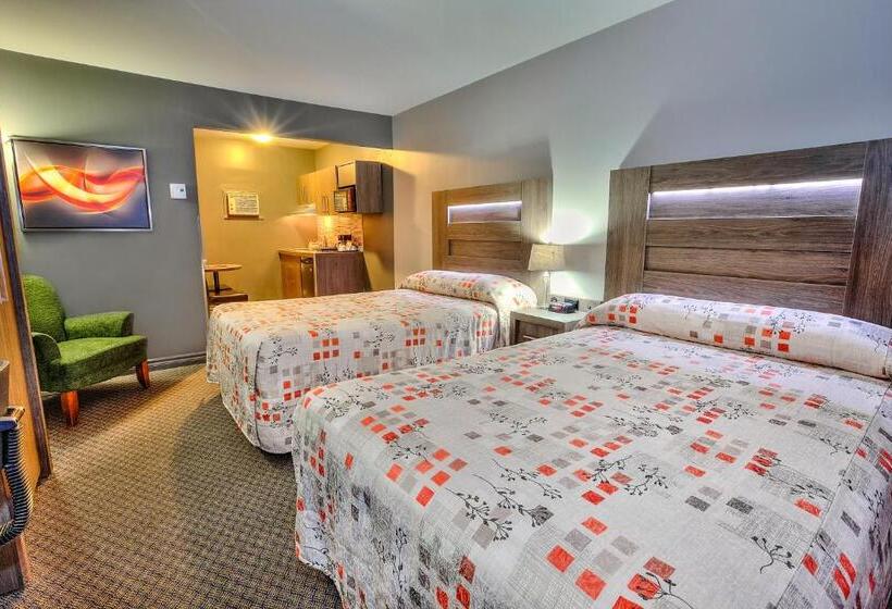 חדר סטנדרט שתי מיטות זוגיות, Et Motel Le Chateauguay