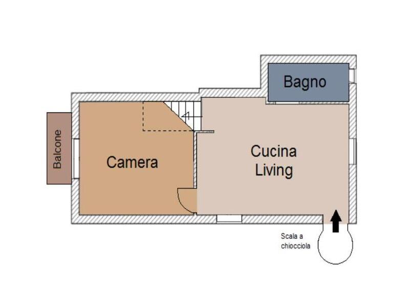 침실 1개 바다 전망 아파트, Sdraiati Pollica   Apartments   Bed & Breakfast