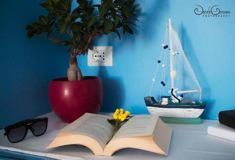 اتاق استاندارد چهارنفره با بالکن, B&b Le Mura