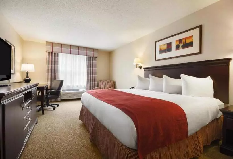 キングサイズベッドのスタンダードルーム, Country Inn & Suites By Radisson, Norcross, Ga