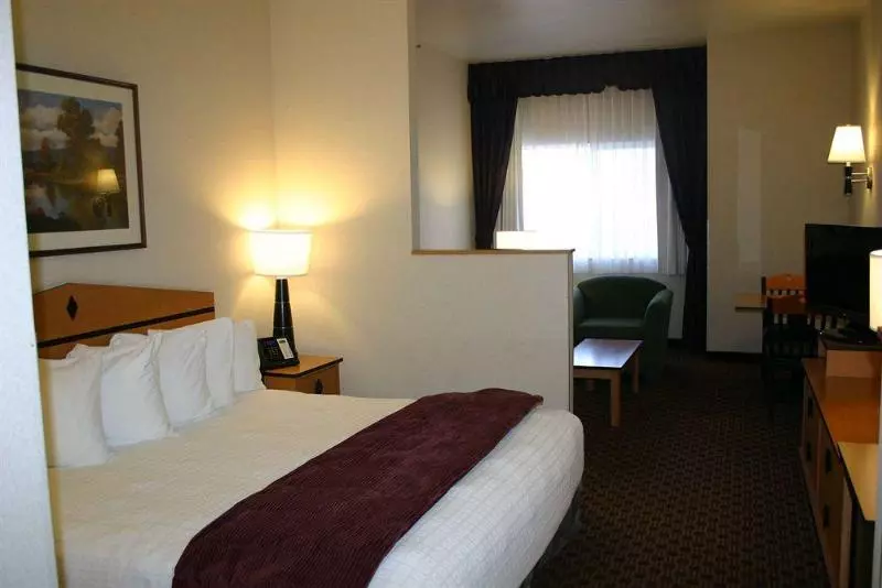 اتاق استاندارد با تخت بزرگ, Crystal Inn Hotel & Suites   Great Falls