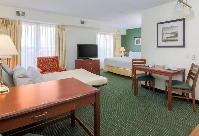 キングサイドベッドのスタンダードワンルーム, Residence Inn By Marriott Oklahoma City South