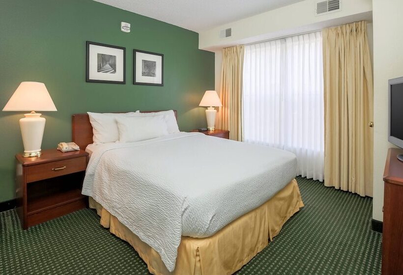 带2个卧室的套房, Residence Inn By Marriott Oklahoma City South