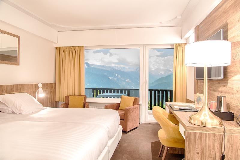 غرفة برستيج, Restaurant Le Mont Paisible, Cransmontana