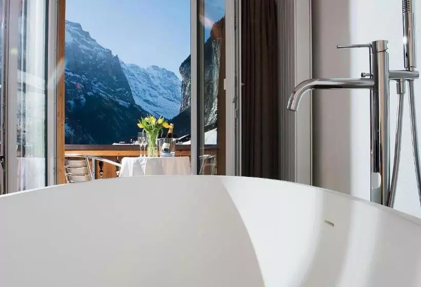 Deluxe-huone Parveke, Silberhorn