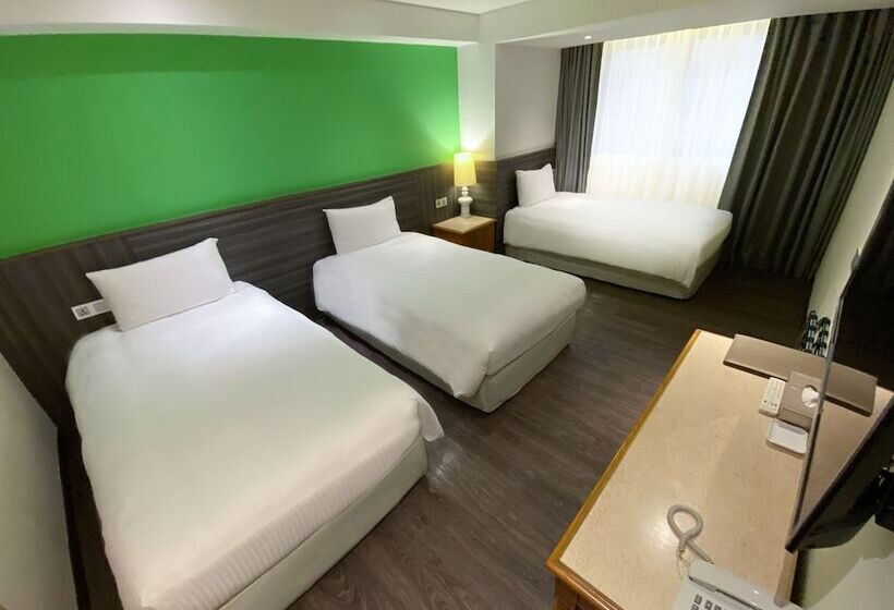 اتاق لوکس سه تخته, Green World Triplebeds