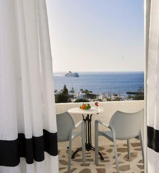 带海景的标准房, High Mill Paros