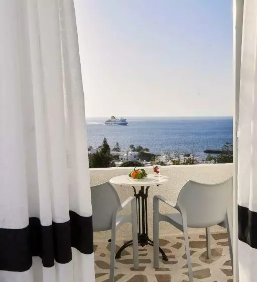 اتاق استاندارد با چشم‌انداز دریا, High Mill Paros