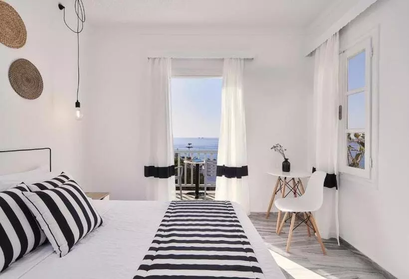 اتاق سوپریور با چشم‌انداز دریا, High Mill Paros