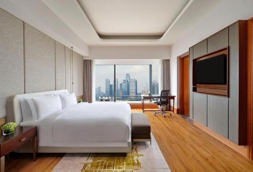 Club Room King Bed, The Ritzcarlton Jakarta, Mega Kuningan