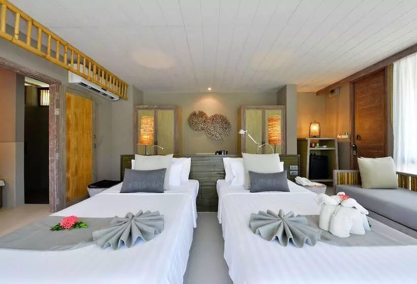 Villa 1 Makuuhuone, Twin Lotus Resort And Spa Sha Plus Adult Only November April