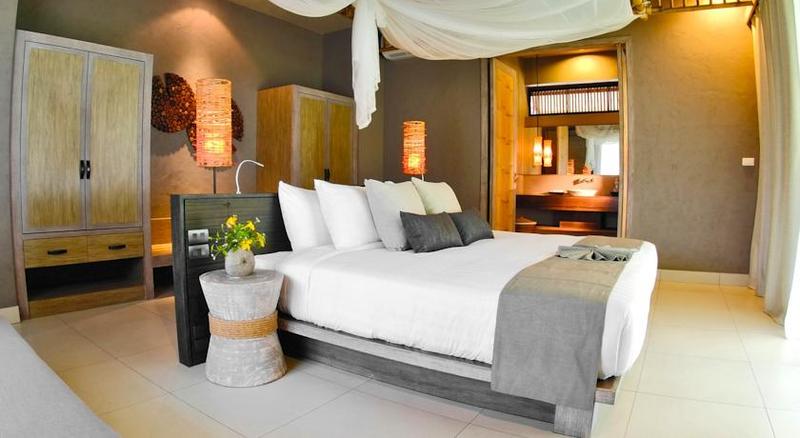 带花园景观和一个卧室的别墅, Twin Lotus Resort And Spa   Sha Plus   Adult Only November   April