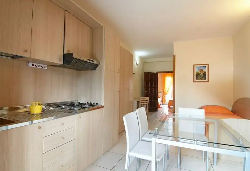１ベッドルームファミリーアパートメント, Residence Parco Del Sole