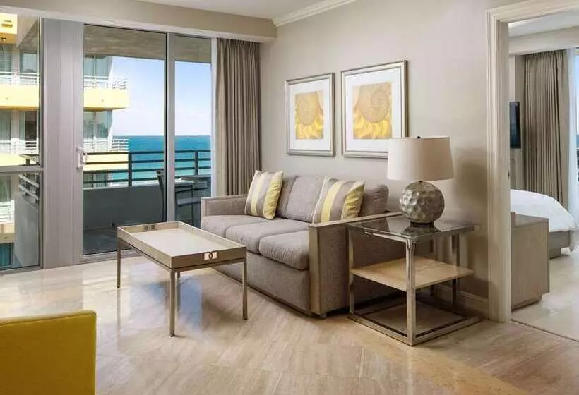 سوییت با چشمانداز دریا, Hilton Bentley Miami/south Beach