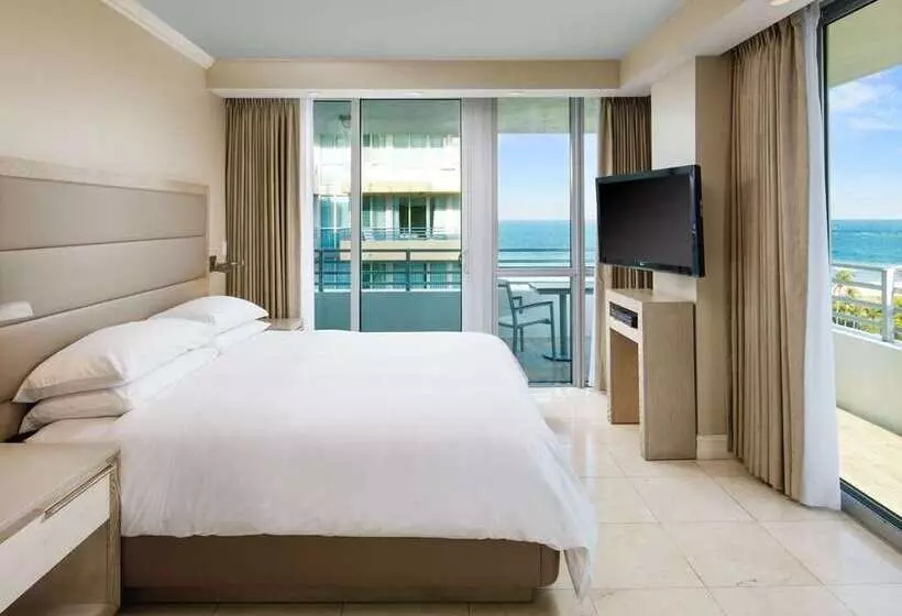 سوییت با چشمانداز دریا, Hilton Bentley Miami/south Beach