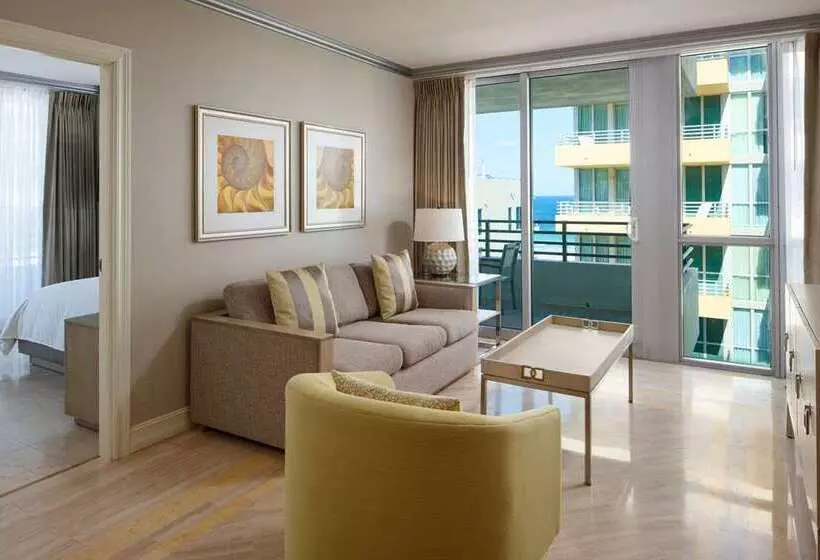 سوییت با چشمانداز دریا, Hilton Bentley Miami/south Beach