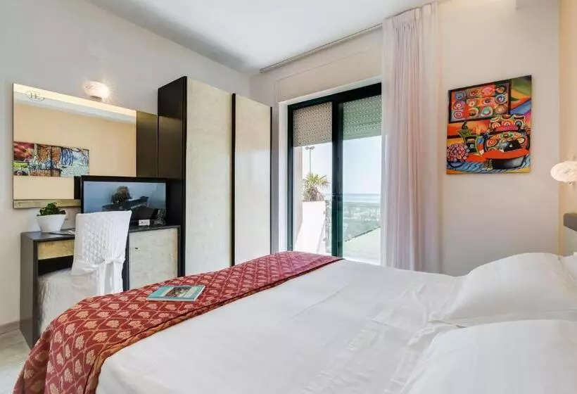 Deluxe-huone Merinäkymä Parveke, Europa Beach Village